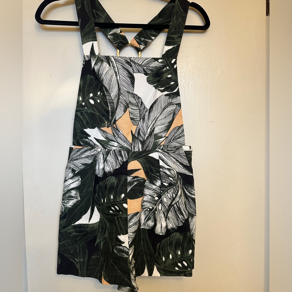 Top shop Jungle print overalls